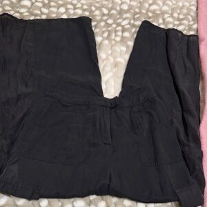 Black Wide-Leg Pants